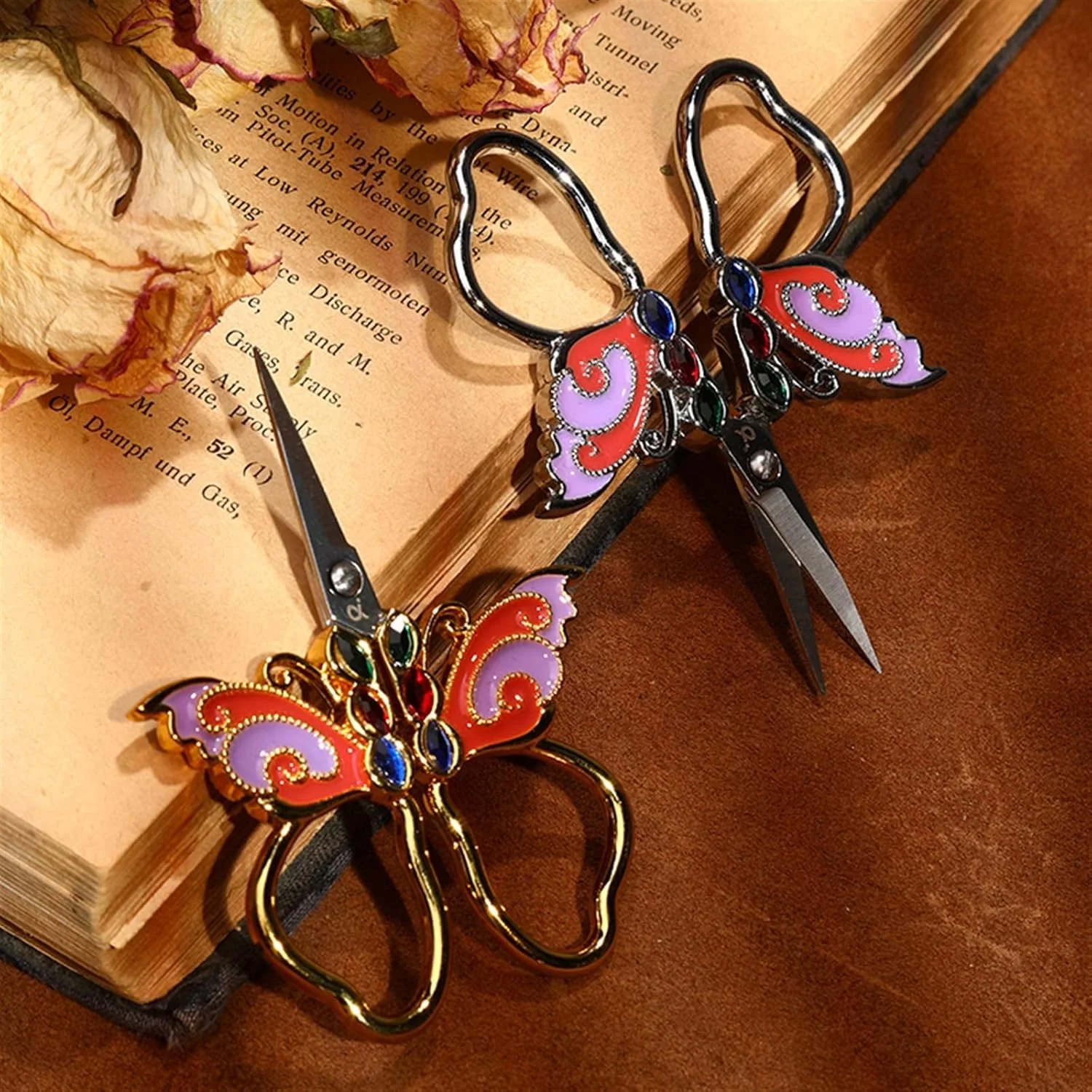 قیچی خیاطی AUEMNUR، قیچی گلدوزی، قیچی نخ برای خیاطی، پارچه، سوزن و برش نخ (Hortel) قیچی خیاطی AUEMNUR، قیچی گلدوزی، قیچی نخ برای خیاطی، پارچه، سوزن و برش نخ (Hortel)