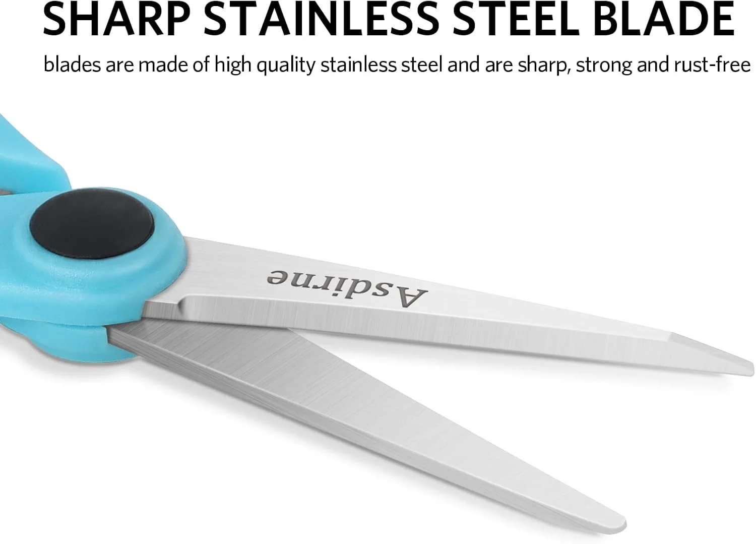 قیچی های ظریف کاری 5 اینچی Asdirne، قیچی گلدوزی با تیغه تیز استیل ضد زنگ و دسته های نرم، مناسب برای خیاطی، کاردستی، دفتر و مدرسه، 3 عدد، آبی/مشکی قیچی های ظریف کاری 5 اینچی Asdirne، قیچی گلدوزی با تیغه تیز استیل ضد زنگ و دسته های نرم، مناسب برای خیاطی، کاردستی، دفتر و مدرسه، 3 عدد، آبی/مشکی