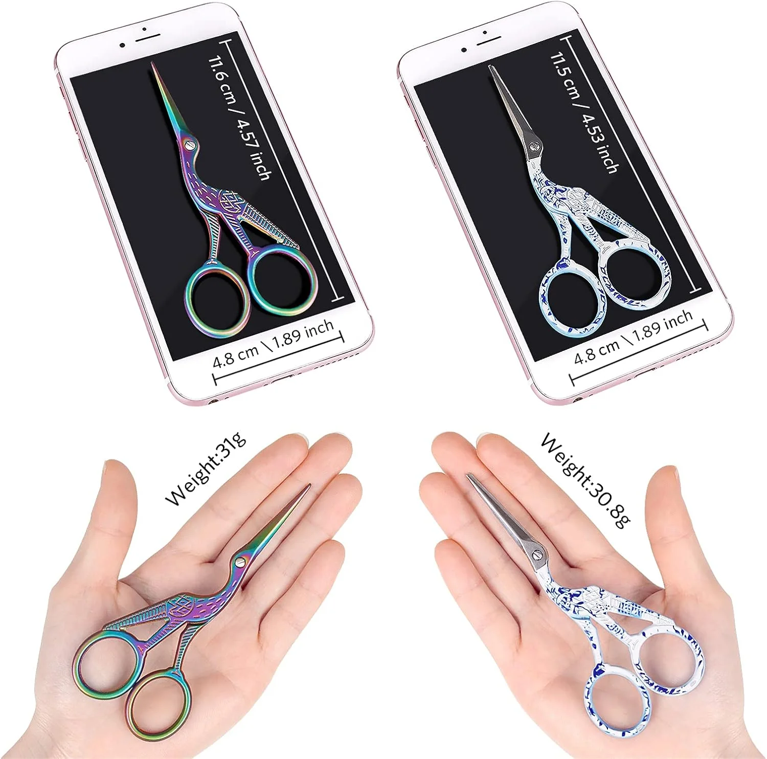 قیچی گلدوزی آسدیرنه، قیچی سوزندوزی با نوک تیز استیل ضد زنگ، قیچی کوچک برای گلدوزی، صنایع دستی، سوزندوزی، کارهای هنری و استفاده روزانه، 2 عدد، 11.5 سانتیمتر قیچی گلدوزی آسدیرنه، قیچی سوزندوزی با نوک تیز استیل ضد زنگ، قیچی کوچک برای گلدوزی، صنایع دستی، سوزندوزی، کارهای هنری و استفاده روزانه، 2 عدد، 11.5 سانتیمتر