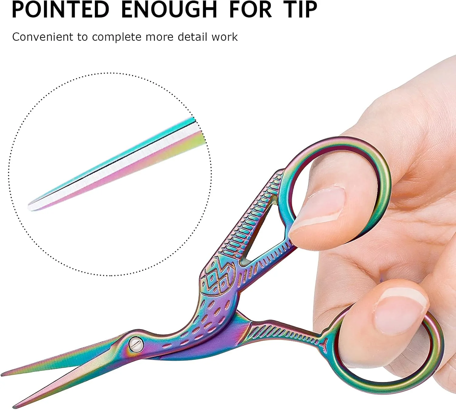 قیچی گلدوزی آسدیرنه، قیچی سوزندوزی با نوک تیز استیل ضد زنگ، قیچی کوچک برای گلدوزی، صنایع دستی، سوزندوزی، کارهای هنری و استفاده روزانه، 2 عدد، 11.5 سانتیمتر قیچی گلدوزی آسدیرنه، قیچی سوزندوزی با نوک تیز استیل ضد زنگ، قیچی کوچک برای گلدوزی، صنایع دستی، سوزندوزی، کارهای هنری و استفاده روزانه، 2 عدد، 11.5 سانتیمتر