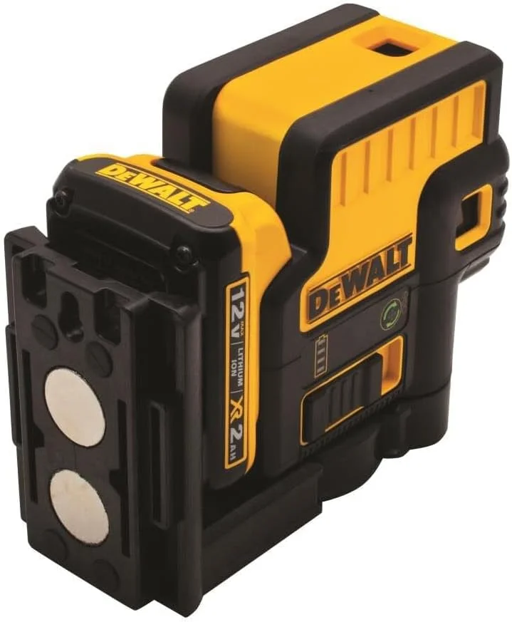 تراز لیزری 5 نقطه ای سبز رنگ 12 ولت مکس* DEWALT، برد 150 فوت (DW085LG) تراز لیزری 5 نقطه ای سبز رنگ 12 ولت مکس* DEWALT، برد 150 فوت (DW085LG)