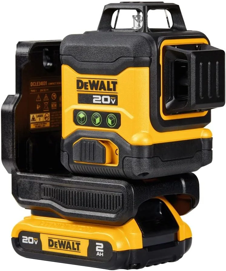 کیت لیزر خطی 3x360 دیوالت 20 ولت (DCLE34031D1) کیت لیزر خطی 3x360 دیوالت 20 ولت (DCLE34031D1)