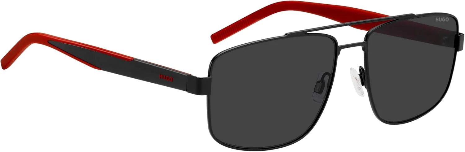 عینک آفتابی مردانه HUGO HG 1338/S 003/IR MATT BLACK استاندارد، استاندارد، 59