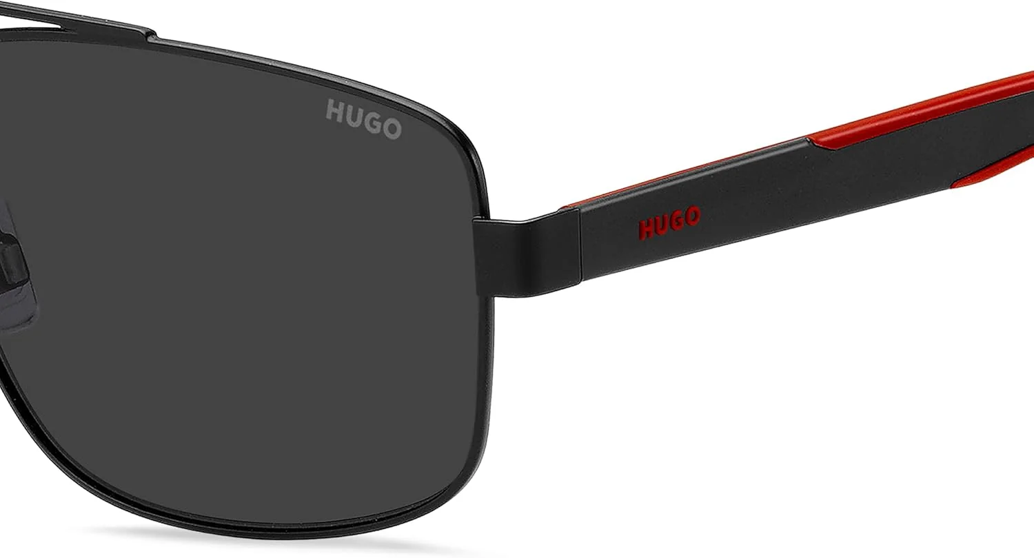 عینک آفتابی مردانه HUGO HG 1338/S 003/IR MATT BLACK استاندارد، استاندارد، 59