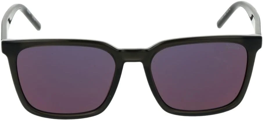 عینک آفتابی مردانه HUGO مدل HG 1327/S با فریم مستطیلی، سایز 55 میلی متر، خاکستری