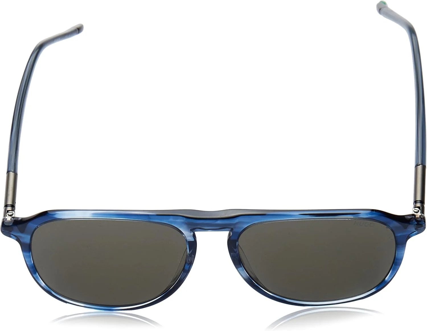 عینک آفتابی مردانه هوگو HG 1345/S 38I/IR BLUE HORN استاندارد، استاندارد 55، 38i/Ir Blue Horn، 55، 38i/Ir Blue Horn، 55