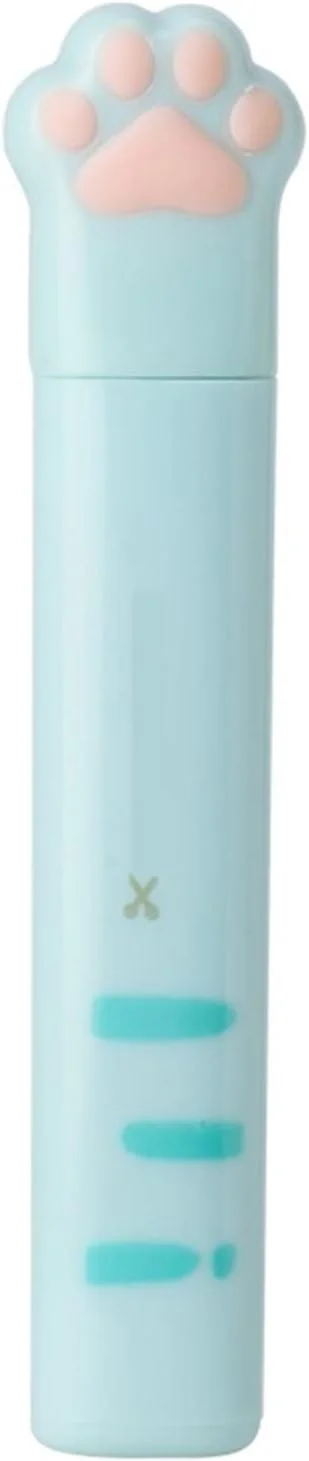 قیچی چند منظوره استیل ضد زنگ AOCATE، قیچی دستی قابل حمل برای مدرسه (رنگ: Hortel)