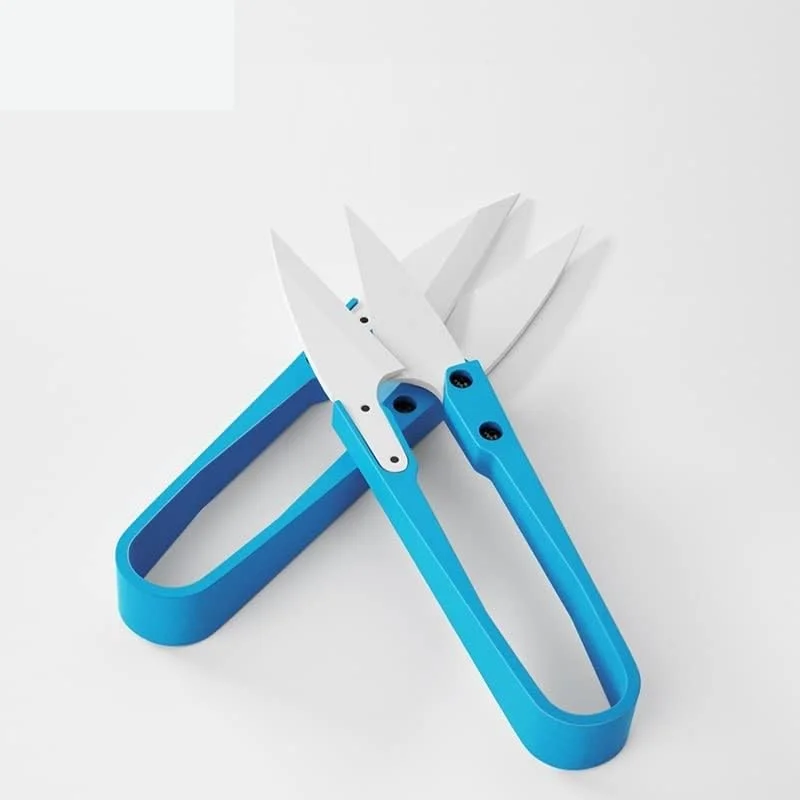 قیچی عایق سرامیکی آبی AOCATE مدل U-shear مناسب برای کابل باتری موبایل، غیر رسانا، برش خیاطی مخصوص قیچی عایق سرامیکی آبی AOCATE مدل U-shear مناسب برای کابل باتری موبایل، غیر رسانا، برش خیاطی مخصوص