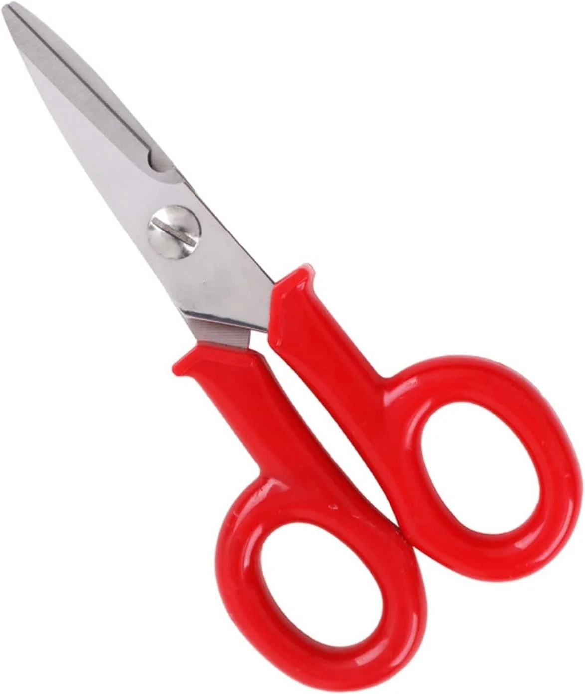 قیچی سیم لخت کن AOCATE، قیچی برقکاری، قیچی داکت سیم، استیل ضد زنگ، مناسب برای منزل، دفتر کار و برش کاغذ، ابزار دستی