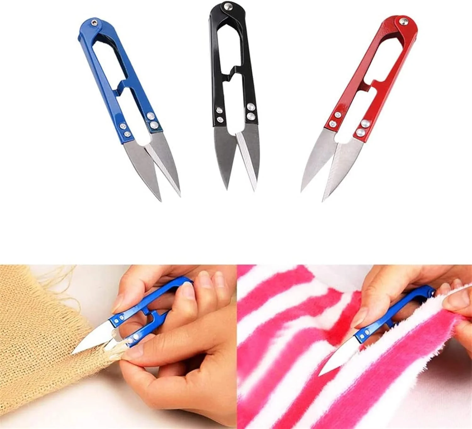 قیچی خیاطی AOCATE، قیچی نخ و پشم، قیچی برش نخ، قیچی گلدوزی نخ، قیچی ماهیگیری، لوازم صنایع دستی