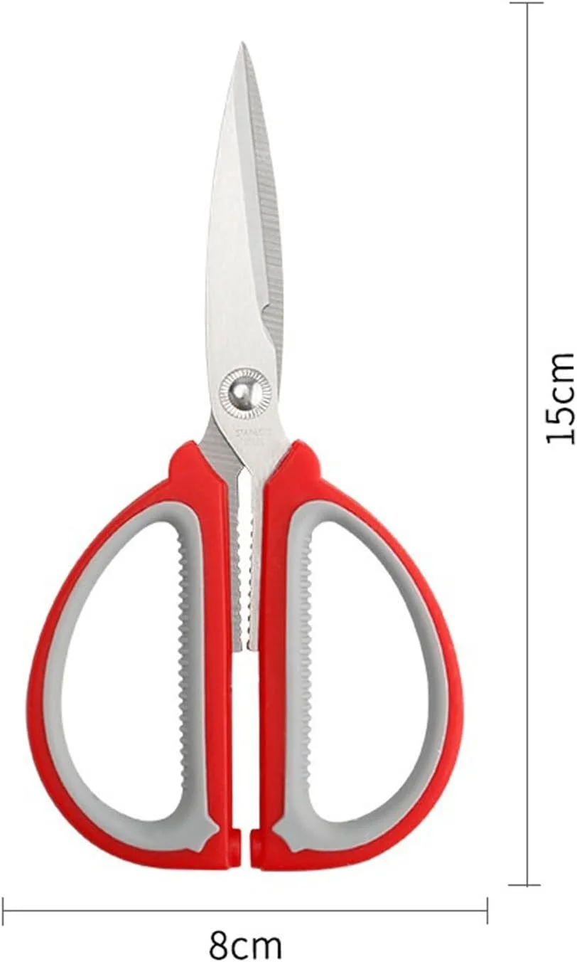 قیچی چند منظوره خانگی AOCATE، قیچی استیل ضد زنگ با دسته دو رنگ، قیچی آشپزخانه قوی، قیچی اداری (رنگ: آبی تیره، سایز: S) قیچی چند منظوره خانگی AOCATE، قیچی استیل ضد زنگ با دسته دو رنگ، قیچی آشپزخانه قوی، قیچی اداری (رنگ: آبی تیره، سایز: S)