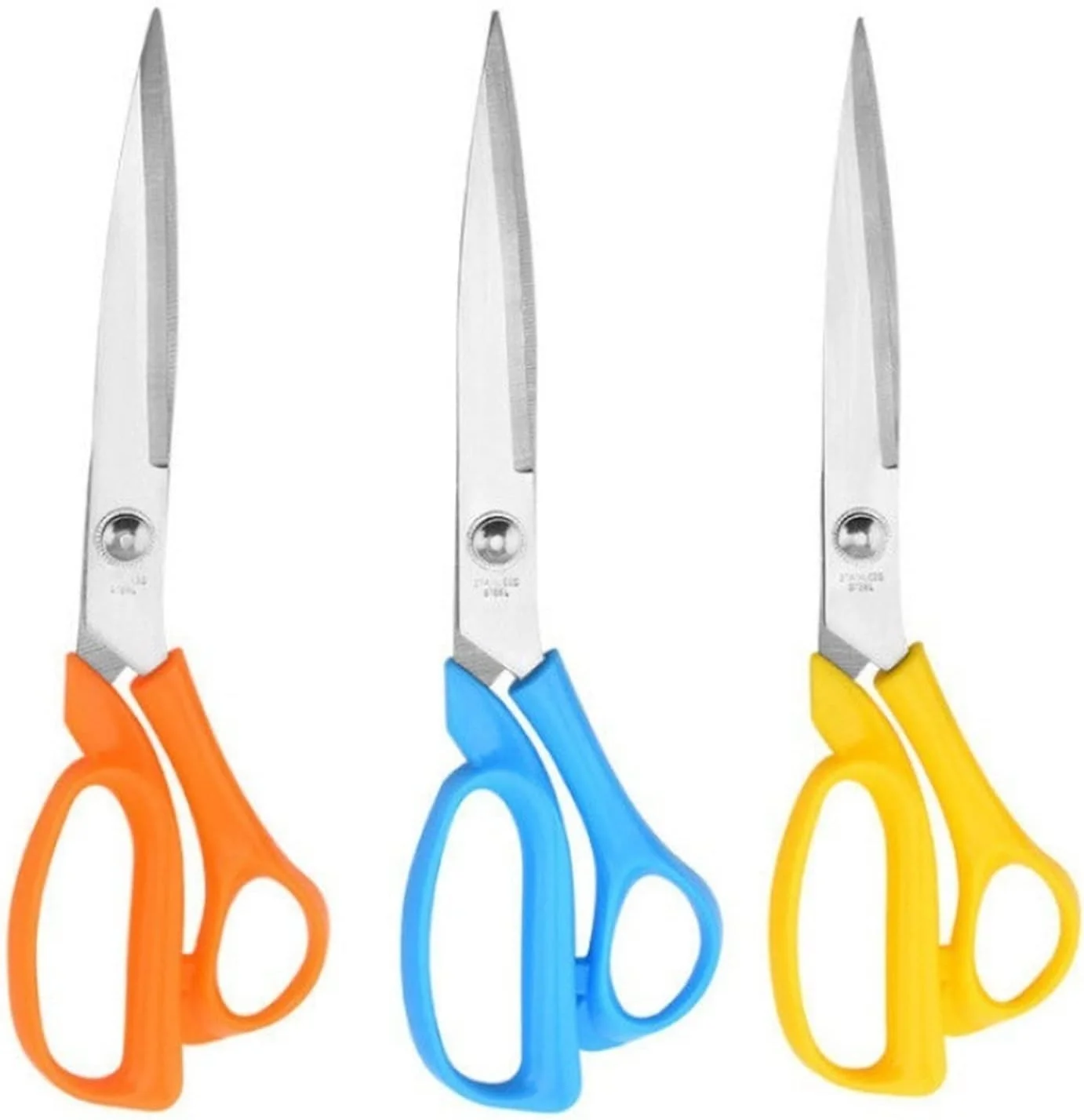 قیچی چند منظوره AOCATE، قیچی خیاطی، برش کاغذ، استیل ضد زنگ تیز با روکش محافظ، لوازم صنایع دستی گلدوزی خانگی (رنگ: Hortel) قیچی چند منظوره AOCATE، قیچی خیاطی، برش کاغذ، استیل ضد زنگ تیز با روکش محافظ، لوازم صنایع دستی گلدوزی خانگی (رنگ: Hortel)