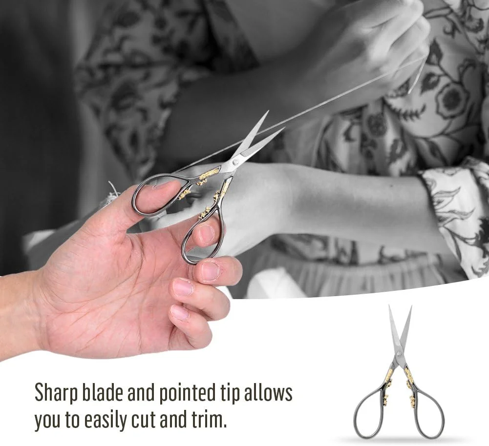 یک عدد قیچی عتیقه، قیچی خیاطی استیل ضد زنگ، لوازم جانبی خیاطی خانگی DIY، قیچی کوچک (#1) یک عدد قیچی عتیقه، قیچی خیاطی استیل ضد زنگ، لوازم جانبی خیاطی خانگی DIY، قیچی کوچک (#1)