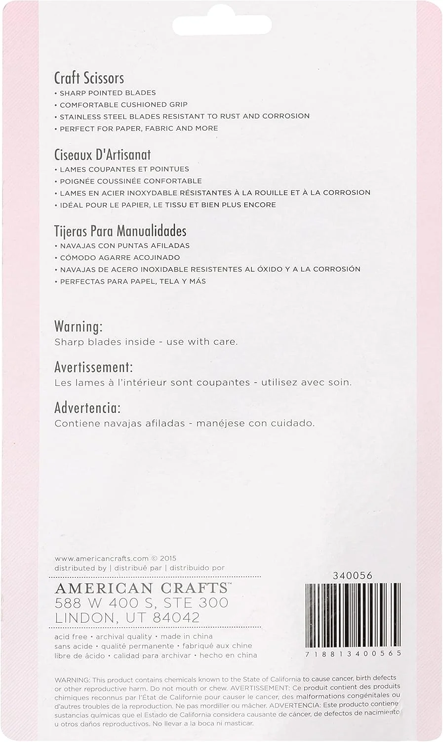 قیچی های برش American Crafts، چند رنگ، 13.97 x 22.35 x 1.77 سانتی متر قیچی های برش American Crafts، چند رنگ، 13.97 x 22.35 x 1.77 سانتی متر