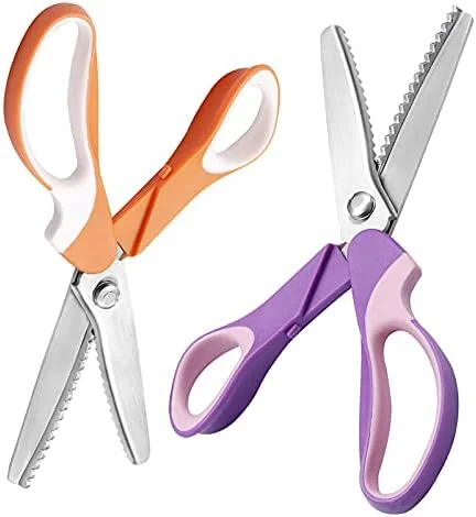 قیچی خیاطی حرفه ای و بادوام 5 میلی متری ALFAAL، مناسب برش، خیاطی، دست ساز، قیچی دستی DIY، لوازم جانبی خانگی (رنگ: نارنجی) قیچی خیاطی حرفه ای و بادوام 5 میلی متری ALFAAL، مناسب برش، خیاطی، دست ساز، قیچی دستی DIY، لوازم جانبی خانگی (رنگ: نارنجی)
