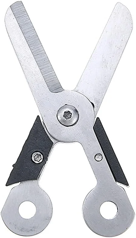 AKOAK 2 عدد قیچی استیل ضد زنگ، قیچی مینی، حلقه کلید فنری کمپینگ، ابزار ایمنی در فضای باز ضد گم شدن، ابزار مسافرتی (مشکی) AKOAK 2 عدد قیچی استیل ضد زنگ، قیچی مینی، حلقه کلید فنری کمپینگ، ابزار ایمنی در فضای باز ضد گم شدن، ابزار مسافرتی (مشکی)