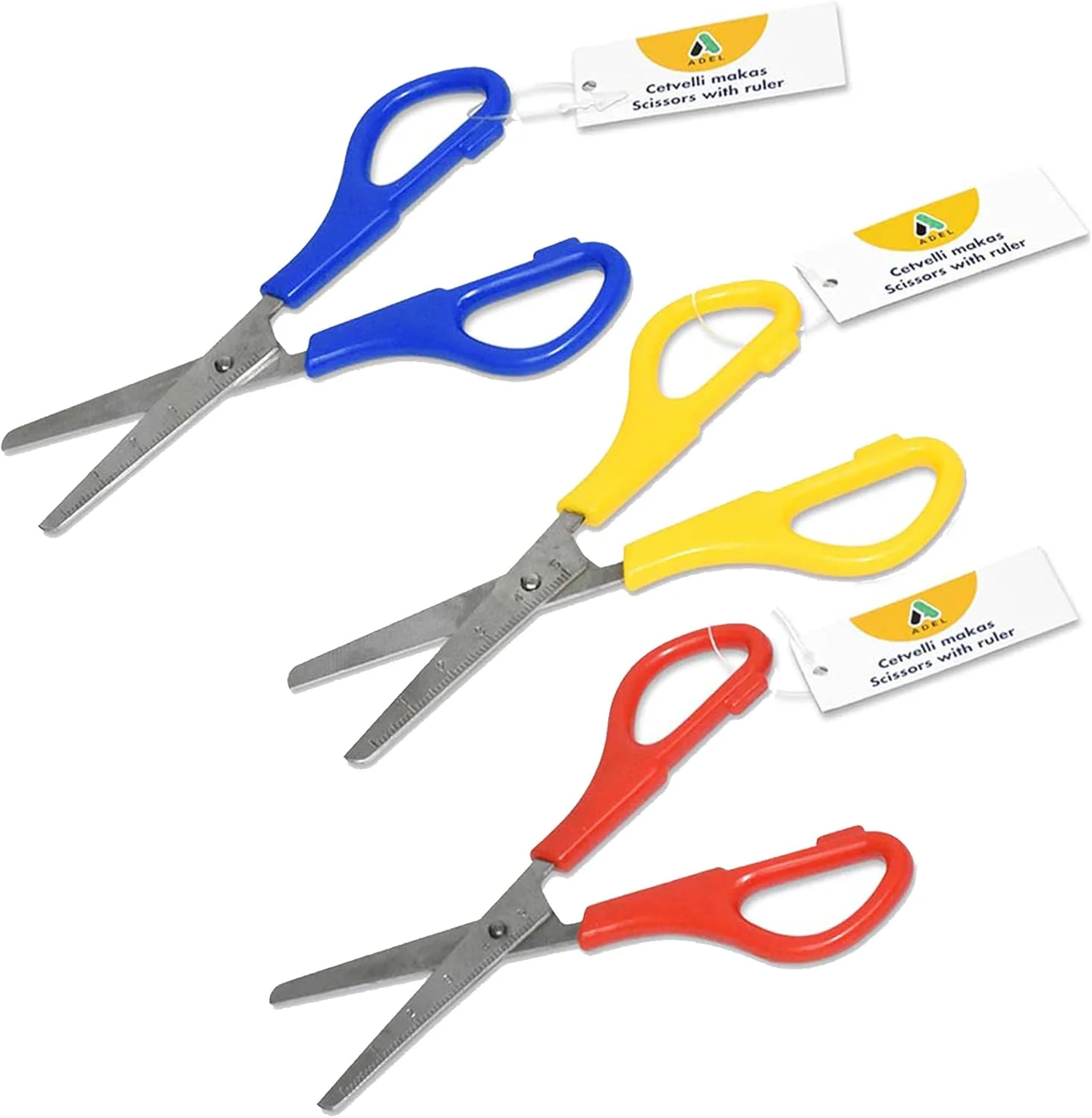 قیچی عادل همراه با خط کش 30 عددی - ALSE4012145801