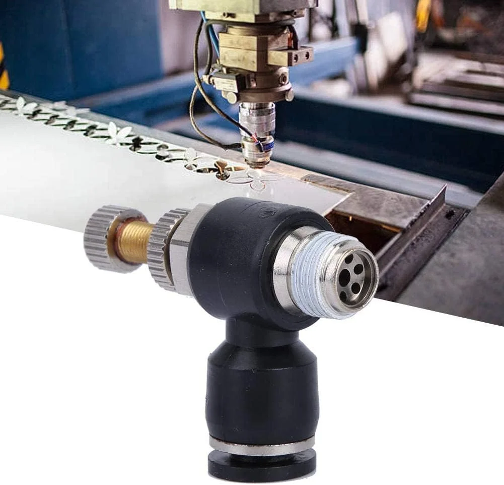 اتصال قابل تنظیم لوله هوا AUDBUA، نازل گاز CO2 دستگاه برش، نازل دستگاه حکاکی، شیر هوا، اتصال شیر هوا، پمپ هوا، کمپرسور هوا (لوله هوا 6 میلی متر؛ قطر رزوه 9.7؛ قابل تنظیم) اتصال قابل تنظیم لوله هوا AUDBUA، نازل گاز CO2 دستگاه برش، نازل دستگاه حکاکی، شیر هوا، اتصال شیر هوا، پمپ هوا، کمپرسور هوا (لوله هوا 6 میلی متر؛ قطر رزوه 9.7؛ قابل تنظیم)