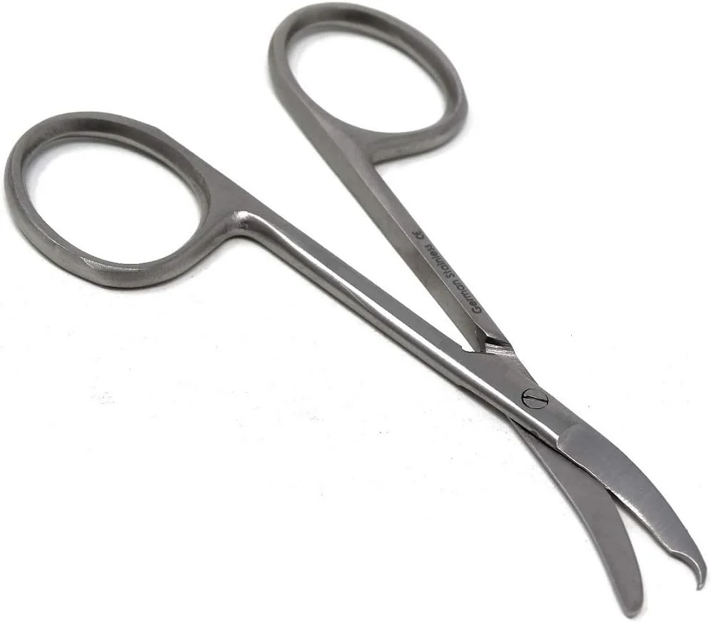قیچی بخیه خمیده A2Z SCILAB با کیفیت عالی، مدل Northbent Stitch، سایز 3.5 اینچ