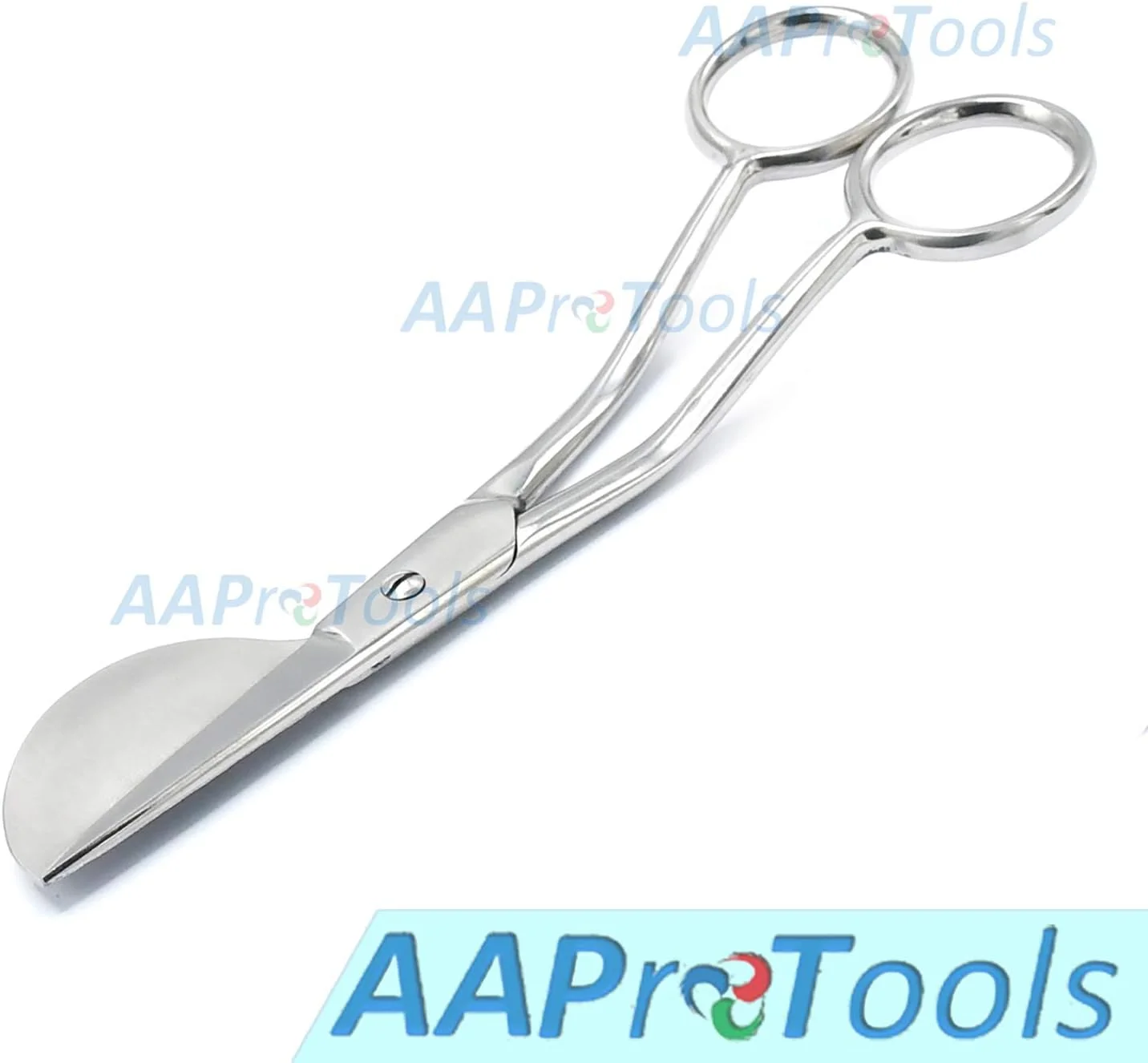 قیچی اپلیکه 6 اینچی AAProTools استیل ضد زنگ با دسته افست - تیغه نوک اردکی قیچی اپلیکه 6 اینچی AAProTools استیل ضد زنگ با دسته افست - تیغه نوک اردکی