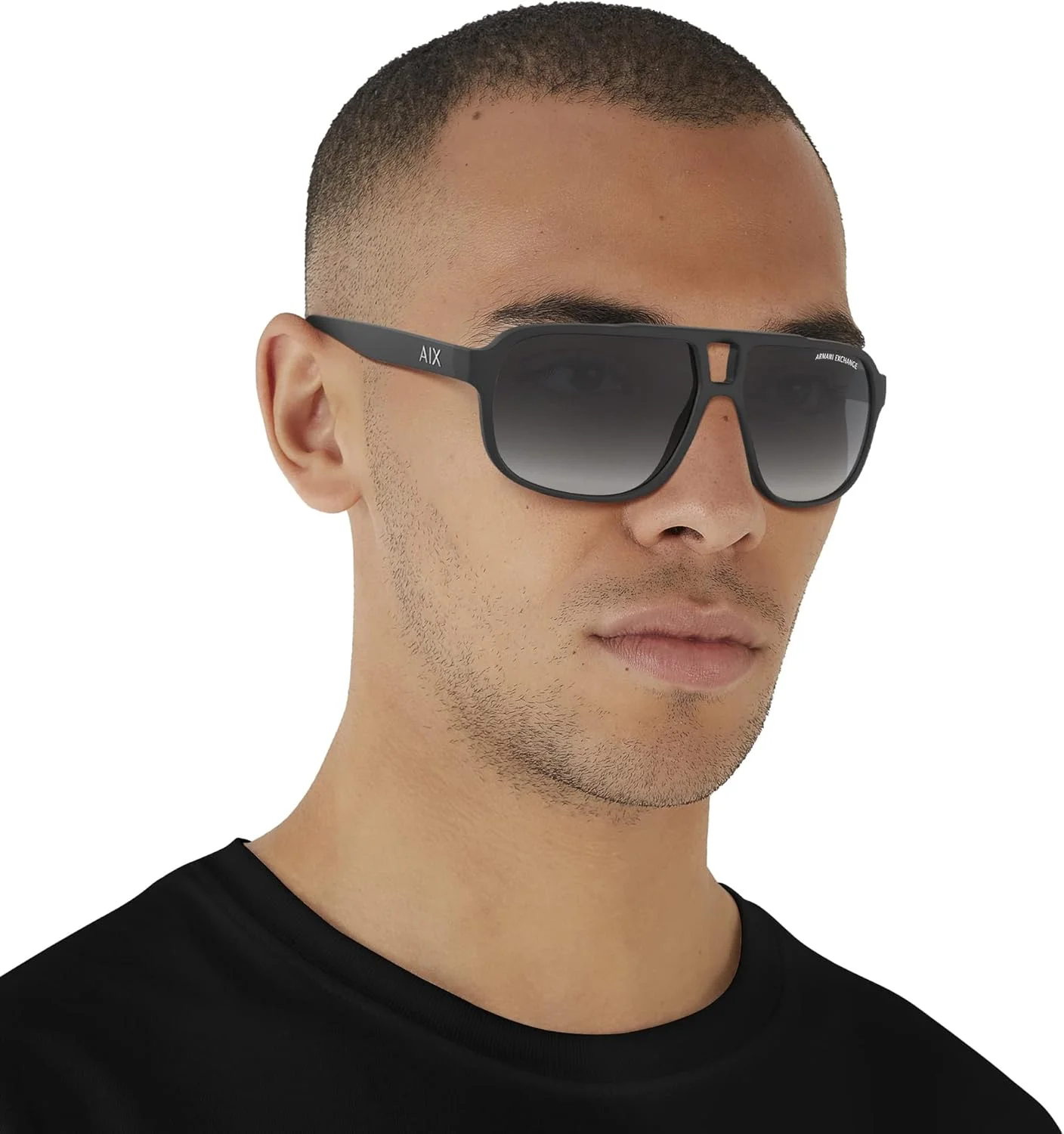 عینک آفتابی مستطیلی مردانه A｜X ARMANI EXCHANGE مدل Ax4104s