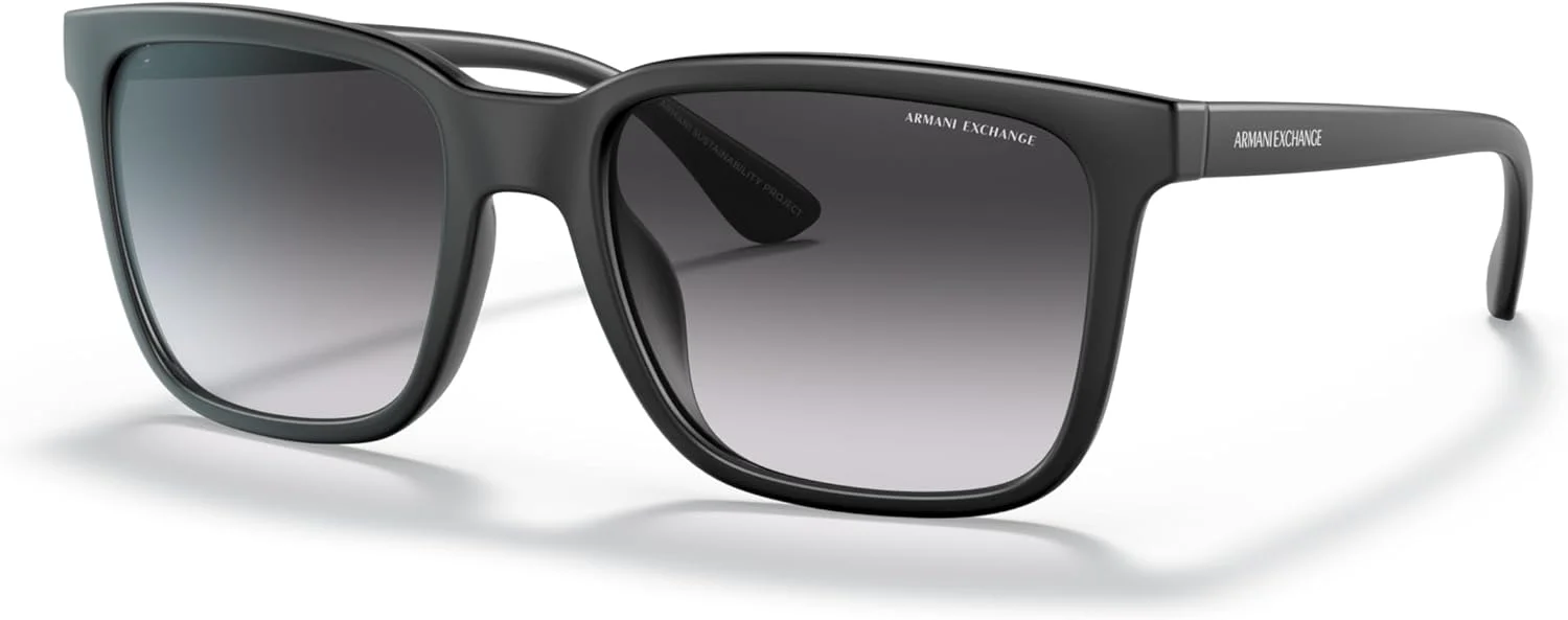 عینک آفتابی مستطیلی مردانه A｜X ARMANI EXCHANGE مدل Ax4112su با فیت جهانی
