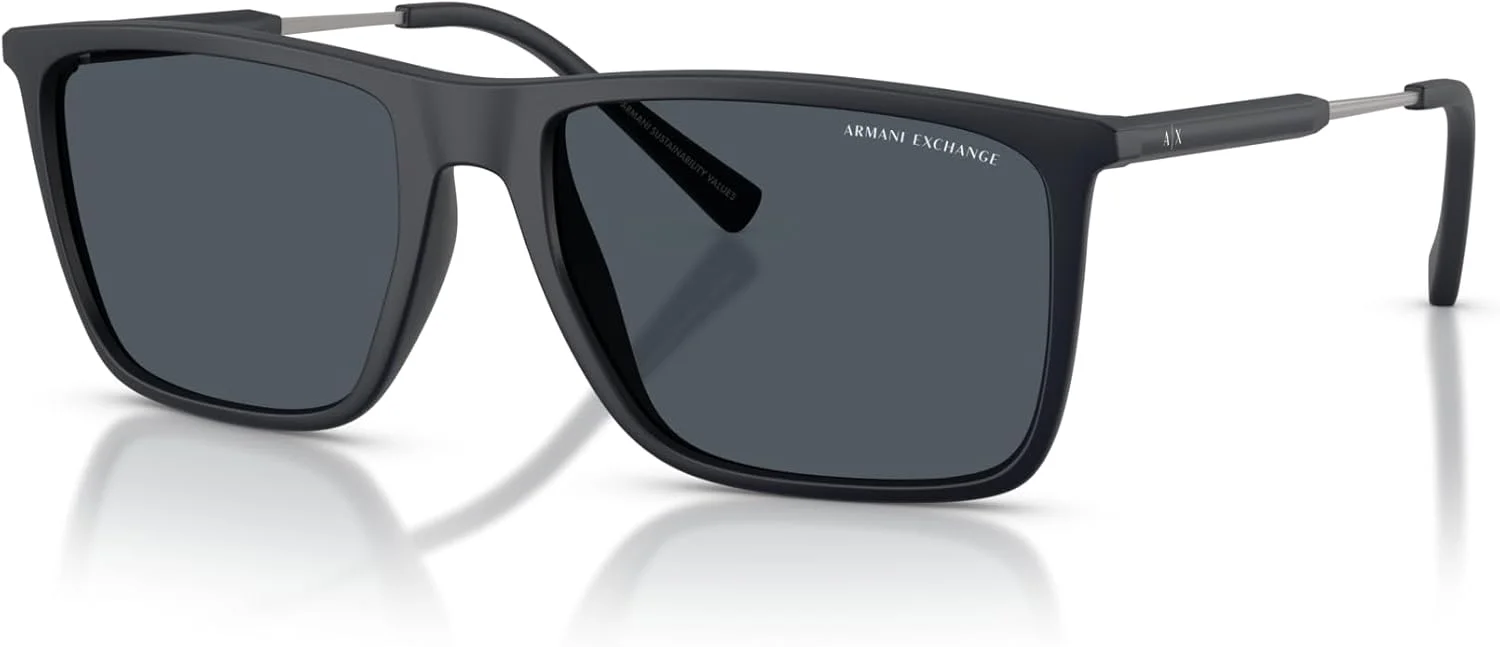 عینک آفتابی مربعی مردانه آرمانی اکسچنج مدل Ax4160s