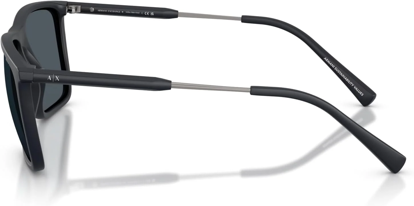 عینک آفتابی مربعی مردانه آرمانی اکسچنج مدل Ax4160s