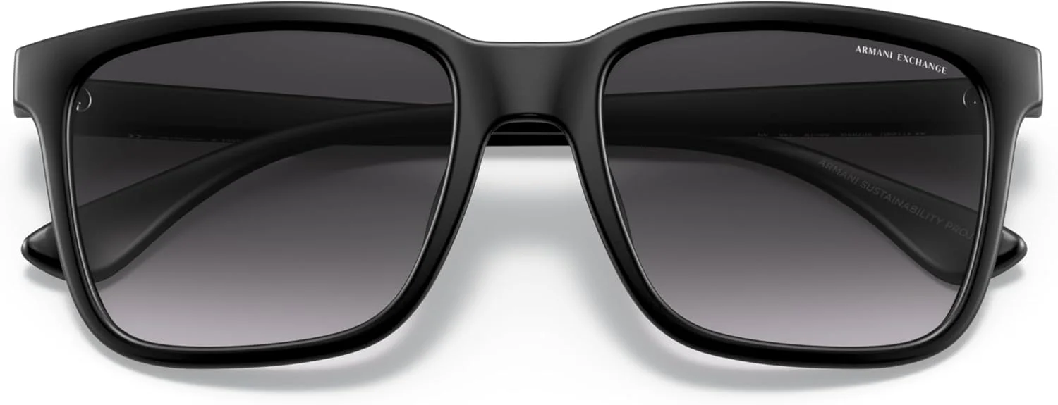 عینک آفتابی مستطیلی مردانه A｜X ARMANI EXCHANGE مدل Ax4112su با فیت جهانی