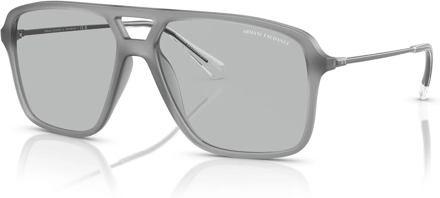 عینک آفتابی خلبانی مردانه Armani Exchange Ax4150su با فیت جهانی عینک آفتابی خلبانی مردانه Armani Exchange Ax4150su با فیت جهانی