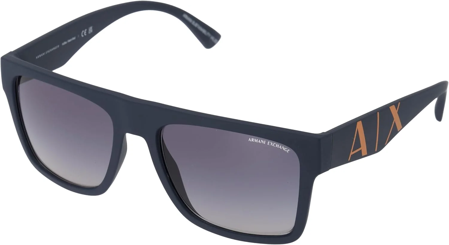 عینک آفتابی Armani Exchange AX4113S MATTE Blue 55، آبی مات، 55