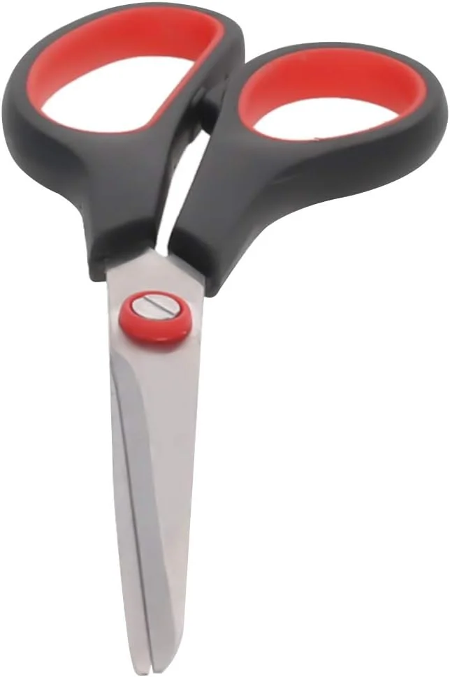 193mm Stainless Steel Scissor, Soft Comfort Grip Handle 193mm Stainless Steel Scissor, Soft Comfort Grip Handle