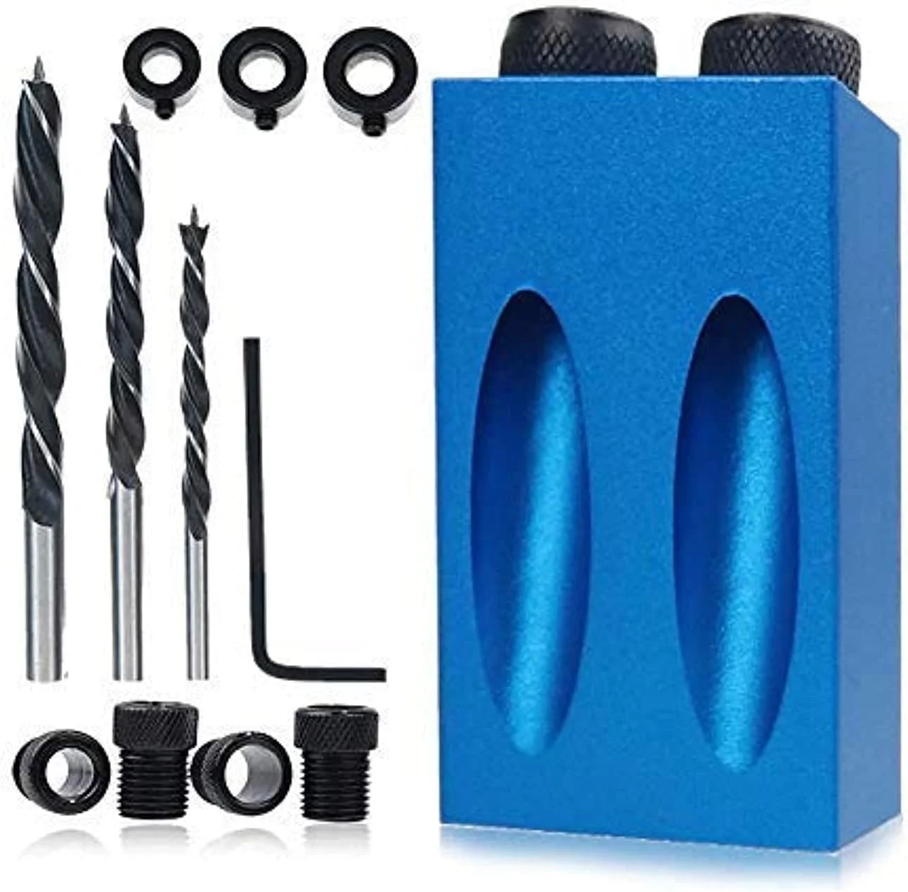 کیت فیکسچر سوراخ زاویه دار نجاری 15 درجه KASTWAVE، همراه با آداپتور درایو 6/8/10 میلی متری برای سوراخکاری زاویه دار نجاری، فیکسچرهای موقعیت یابی نجاری زاویه دار 14 عددی کیت فیکسچر سوراخ زاویه دار نجاری 15 درجه KASTWAVE، همراه با آداپتور درایو 6/8/10 میلی متری برای سوراخکاری زاویه دار نجاری، فیکسچرهای موقعیت یابی نجاری زاویه دار 14 عددی