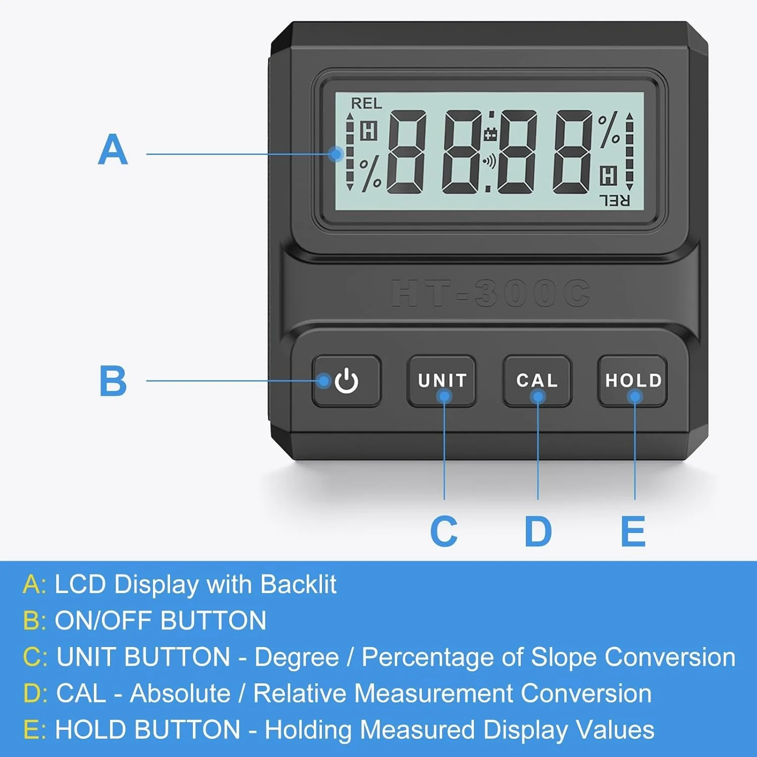 زاویه یاب مغناطیسی دیجیتال، شیب سنج دقیق و تراز زاویه ای با LCD دارای نور پس زمینه برای نجاری، درودگری، اره میزی، ساخت و ساز، DIY، اندازه گیری شیب و زاویه زاویه یاب مغناطیسی دیجیتال، شیب سنج دقیق و تراز زاویه ای با LCD دارای نور پس زمینه برای نجاری، درودگری، اره میزی، ساخت و ساز، DIY، اندازه گیری شیب و زاویه