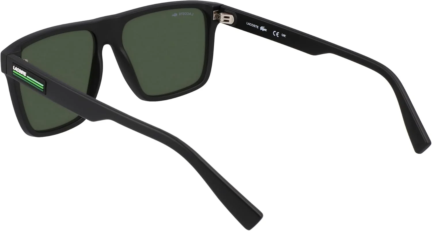 عینک آفتابی مستطیلی مردانه Lacoste مدل L6027s عینک آفتابی مستطیلی مردانه Lacoste مدل L6027s