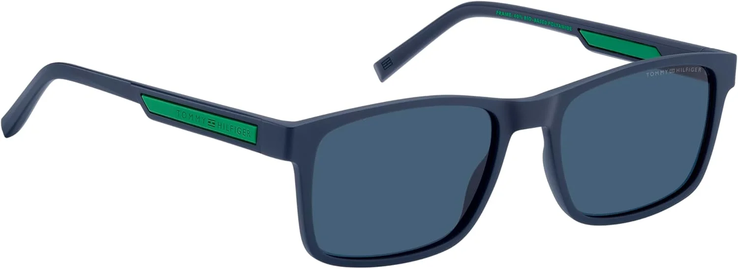 عینک آفتابی مردانه TOMMY HILFIGER مدل TH 2089/S، آبی مات، سایز 56