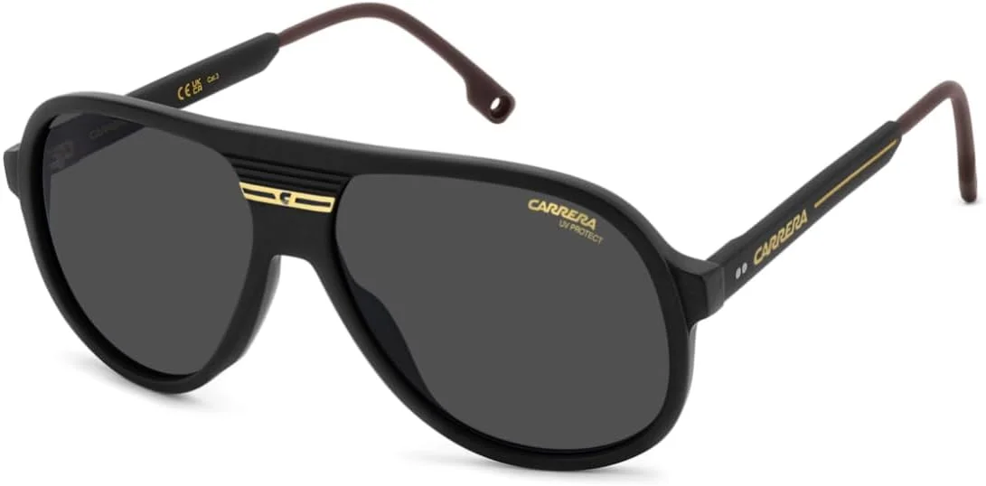 عینک آفتابی مردانه Carrera C SPORT 07/S I46/IR MT BLCK GOLD استاندارد، استاندارد، 59