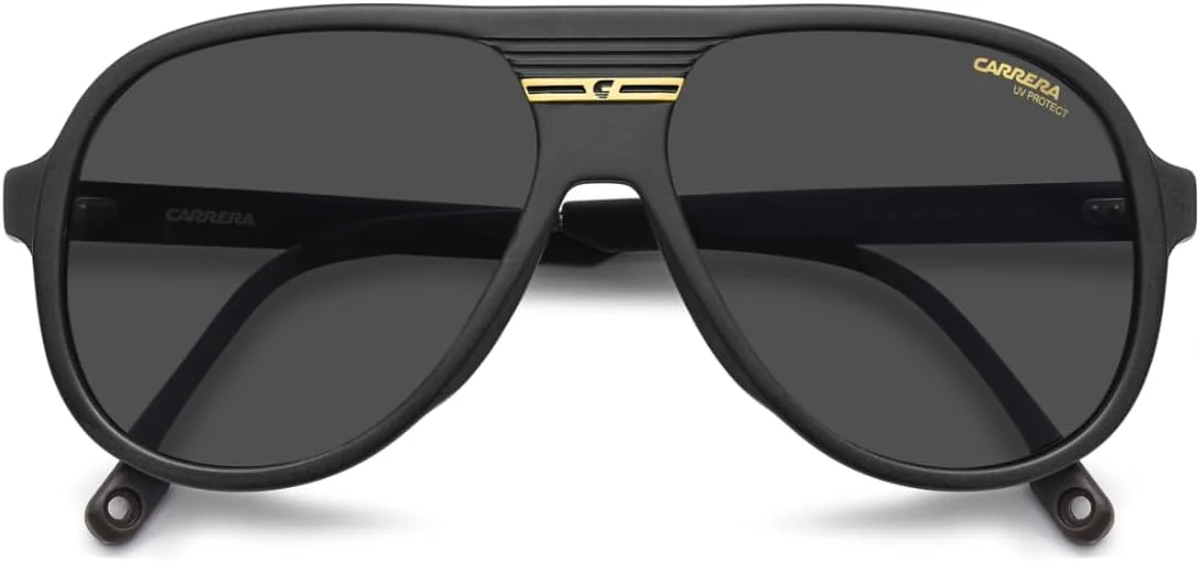 عینک آفتابی مردانه Carrera C SPORT 07/S I46/IR MT BLCK GOLD استاندارد، استاندارد، 59