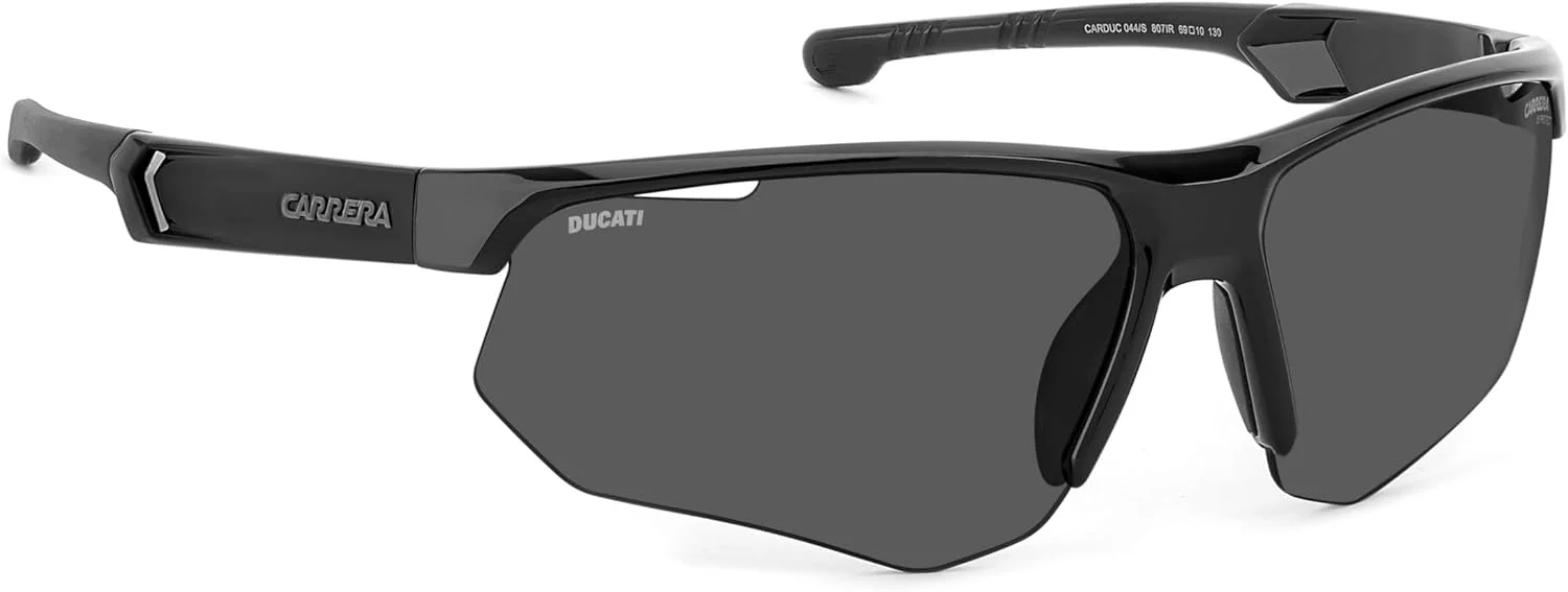 عینک آفتابی مردانه مستطیلی CARRERA DUCATI CARDUC 044/S، سایز 69 میلی متر، مشکی