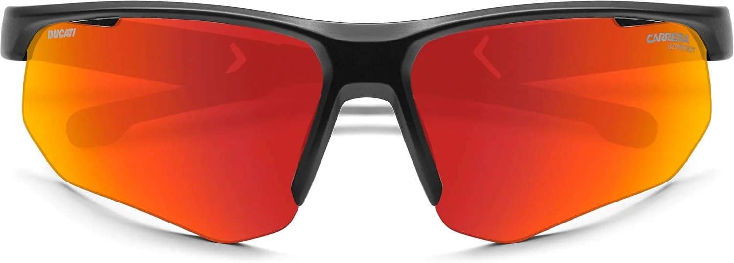 عینک آفتابی مردانه مستطیلی CARRERA DUCATI CARDUC 044/S، سایز 69 میلی متر، مشکی مات عینک آفتابی مردانه مستطیلی CARRERA DUCATI CARDUC 044/S، سایز 69 میلی متر، مشکی مات