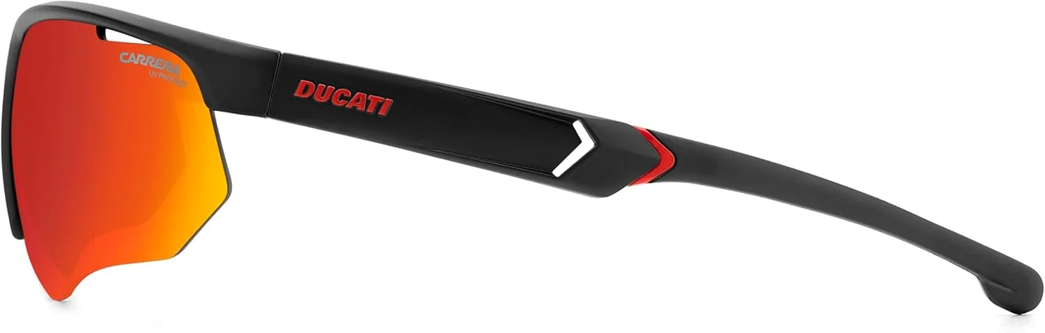 عینک آفتابی مردانه مستطیلی CARRERA DUCATI CARDUC 044/S، سایز 69 میلی متر، مشکی مات عینک آفتابی مردانه مستطیلی CARRERA DUCATI CARDUC 044/S، سایز 69 میلی متر، مشکی مات