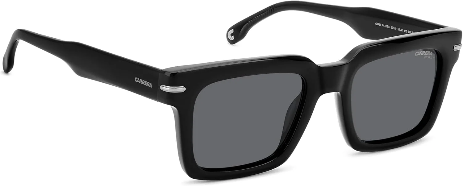 عینک آفتابی مردانه کررا مدل CARRERA 316/S مشکی 52/21/150 عینک آفتابی مردانه کررا مدل CARRERA 316/S مشکی 52/21/150