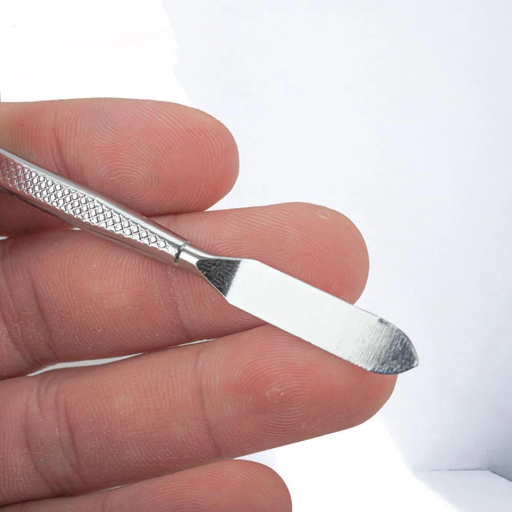 مجموعه اهرم و میله خم کن روبیک، 3 تکه ابزار خراشنده و اسپاجر فلزی دو سر برای تعمیرات لوازم الکترونیکی، موبایل و لپ تاپ (نقره ای) مجموعه اهرم و میله خم کن روبیک، 3 تکه ابزار خراشنده و اسپاجر فلزی دو سر برای تعمیرات لوازم الکترونیکی، موبایل و لپ تاپ (نقره ای)