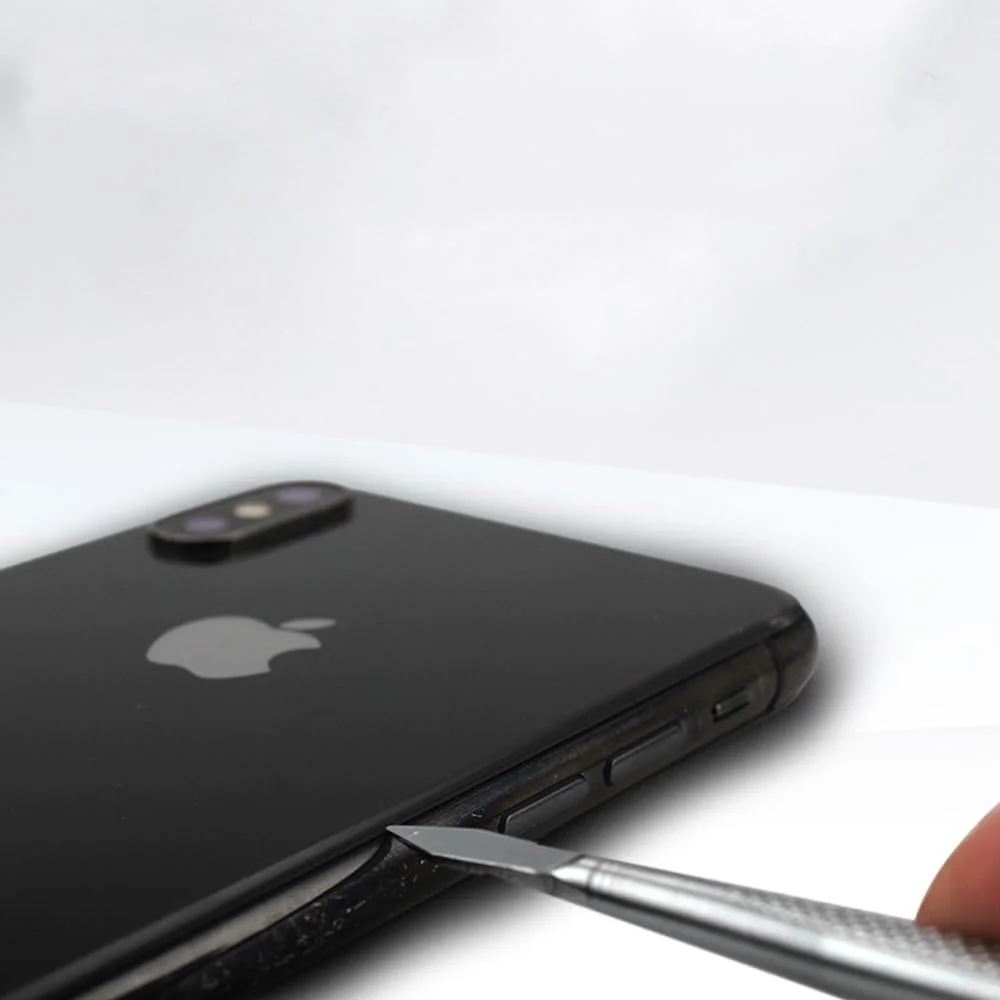 مجموعه اهرم و میله خم کن روبیک، 3 تکه ابزار خراشنده و اسپاجر فلزی دو سر برای تعمیرات لوازم الکترونیکی، موبایل و لپ تاپ (نقره ای) مجموعه اهرم و میله خم کن روبیک، 3 تکه ابزار خراشنده و اسپاجر فلزی دو سر برای تعمیرات لوازم الکترونیکی، موبایل و لپ تاپ (نقره ای)