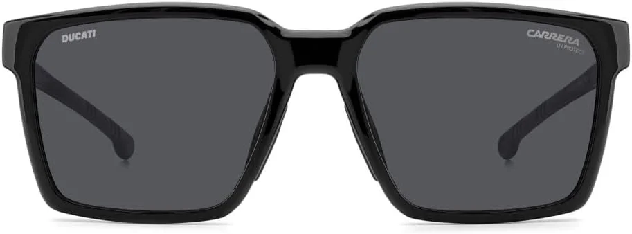 عینک آفتابی مردانه مستطیلی شکل CARRERA DUCATI CARDUC 045/S، سایز 56 میلی متر، مشکی