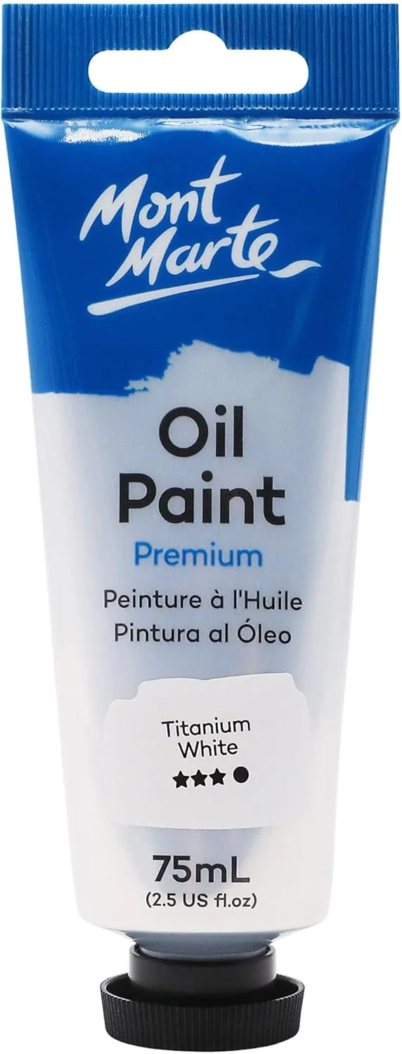رنگ روغن مونت مارته 75 میل، سفید تیتانیوم رنگ روغن مونت مارته 75 میل، سفید تیتانیوم