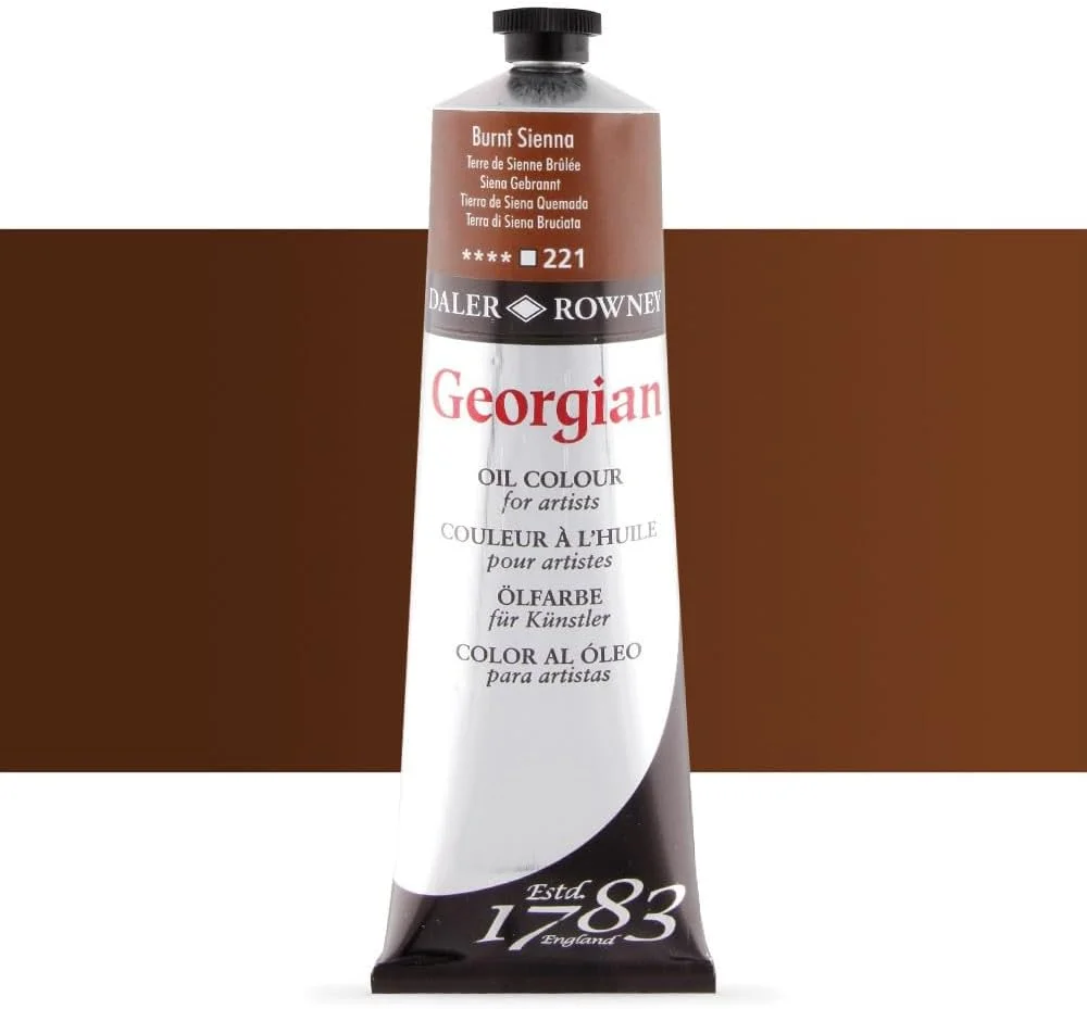 رنگ روغن جورجین دالر روونی، 225 میلی لیتر، سی ینا سوخته رنگ روغن جورجین دالر روونی، 225 میلی لیتر، سی ینا سوخته