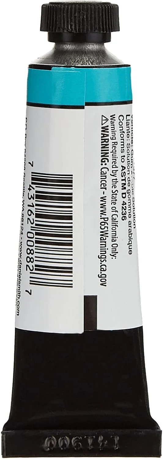 تیوب رنگ آبرنگ 15 میلی لیتری دنیل اسمیت 284600028 3981، آبی کبالت فیروزه ای تیوب رنگ آبرنگ 15 میلی لیتری دنیل اسمیت 284600028 3981، آبی کبالت فیروزه ای