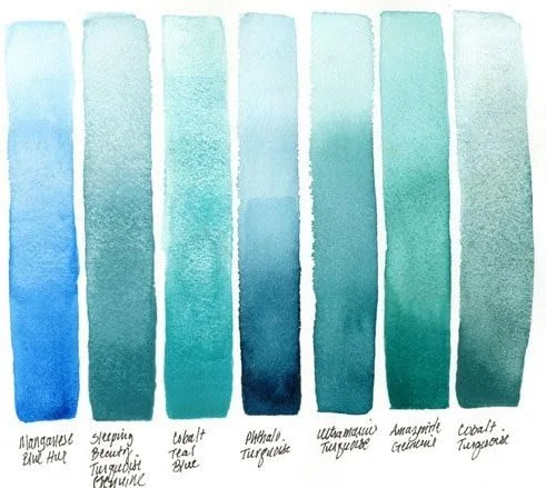 تیوب رنگ آبرنگ 15 میلی لیتری دنیل اسمیت 284600028 3981، آبی کبالت فیروزه ای تیوب رنگ آبرنگ 15 میلی لیتری دنیل اسمیت 284600028 3981، آبی کبالت فیروزه ای