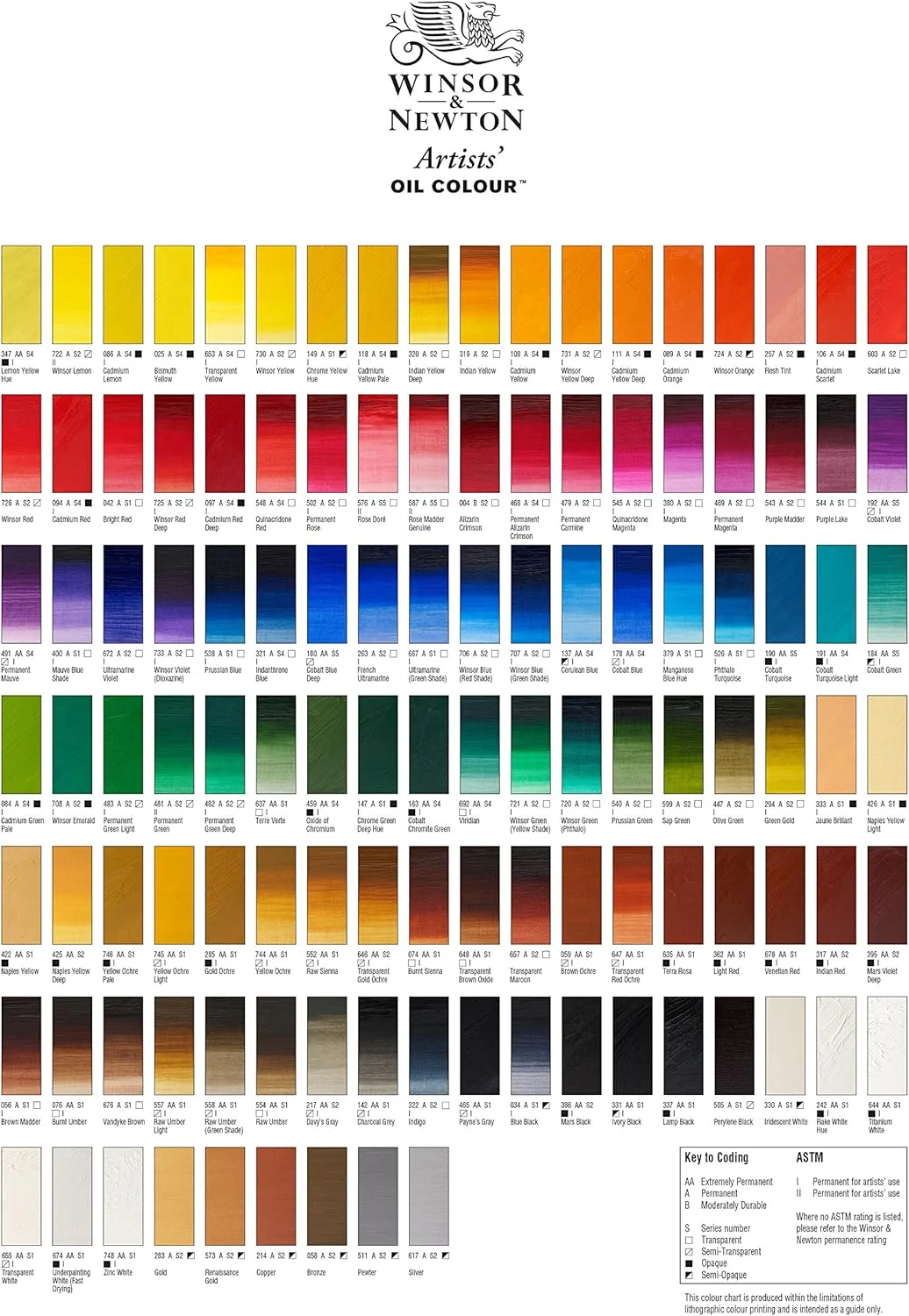 رنگ روغن هنرمندان وینزور اند نیوتن، 37 میلی لیتر، خاکستری دیوی رنگ روغن هنرمندان وینزور اند نیوتن، 37 میلی لیتر، خاکستری دیوی